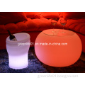 LED Table Lighting, RGB Coffee Table for Home, Event or Hotel (table+ice bucket)